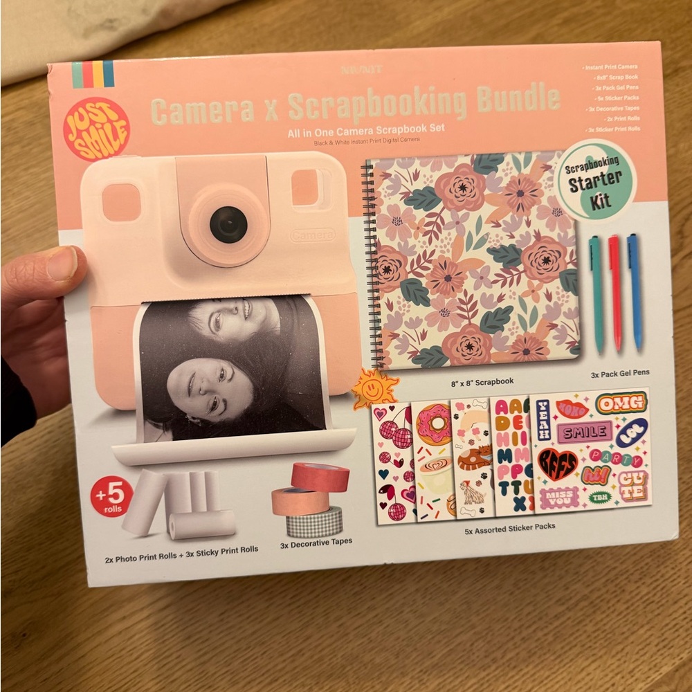 Pink Camera X Scrapbooking Bundle